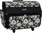 Everything Mary XL 4 Wheel Collapsible Rolling Sewing Machine Storage Case, Artistic Floral